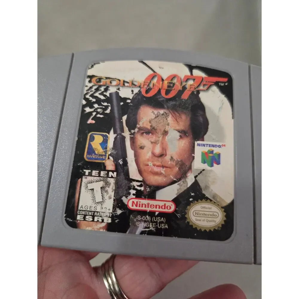 GoldenEye 007 N64 Authentic Video Game Nintendo 64 James Bond